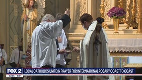 Local Catholics unite in prayer for international Rosary Coast to Coast