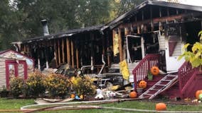 Man, 3-year-old hospitalized from mobile home fire that destroyed family's home in Clinton Twp