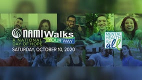 NAMI organization shining a light on mental illness with virtual walk Saturday