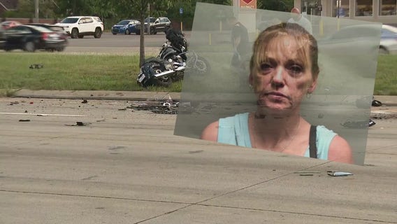 Woman with felony drug background was high in crash that killed motorcyclist, say police