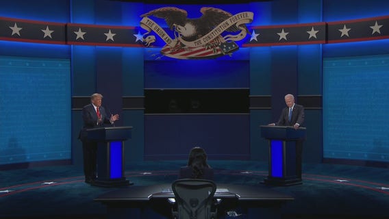 President Trump brings up Gov. Whitmer's husband in debate, says Michigan 'has been like a prison'