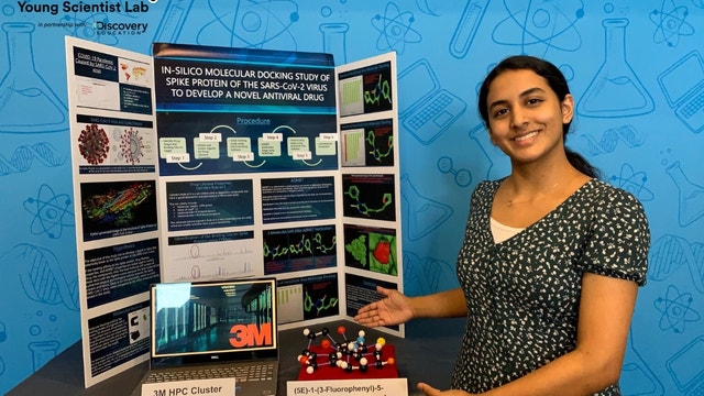 Texas teen wins $25K for work on possible COVID-19 solution