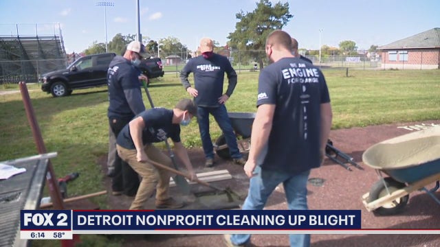 Non-profit organization strives to better Detroit, by cleaning up blight