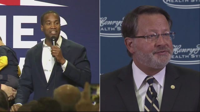 US Senate race tightens between Gary Peters, John James