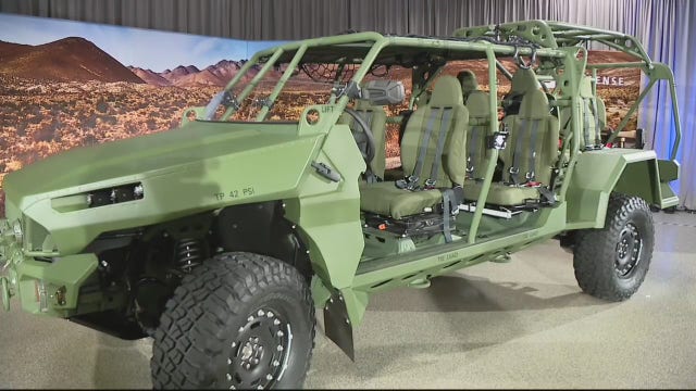 General Motors unveils Infantry Squad Vehicle for troops