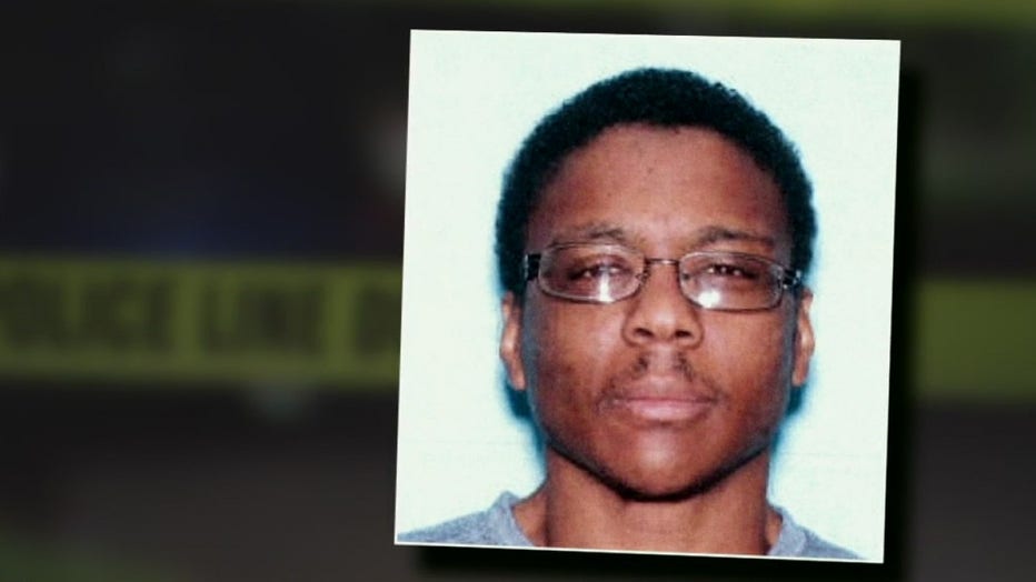 Murder suspect Michael Terry, who is currently at large.