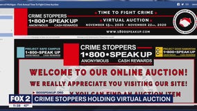 Crime Stoppers holds first ever virtual auction to help crime victims