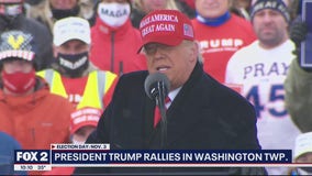 President Trump visits Washington Township