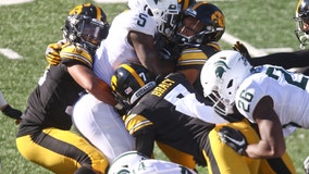 MSU fails to build on Michigan victory, loses big to Iowa