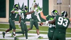 Michigan St holds off No. 11 Northwestern for a 29-20 win