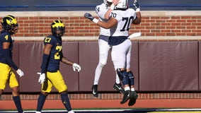 Penn State beats Michigan 27-17 for first victory