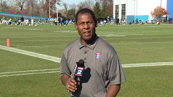WATCH - Woody Woodriffe was at Lions practice when news came that Matthew Stafford was put on the Reserve/COVID-19 list