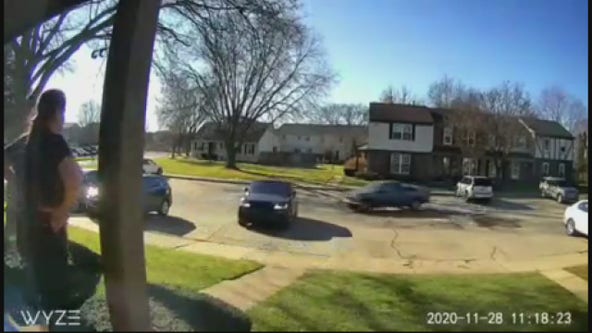 Parking lot shooting at Sterling Heights condo caught on surveillance camera