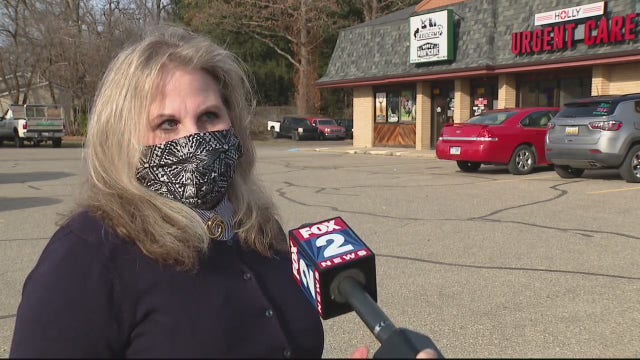 Holly woman sent back to hospital after beating COVID-19