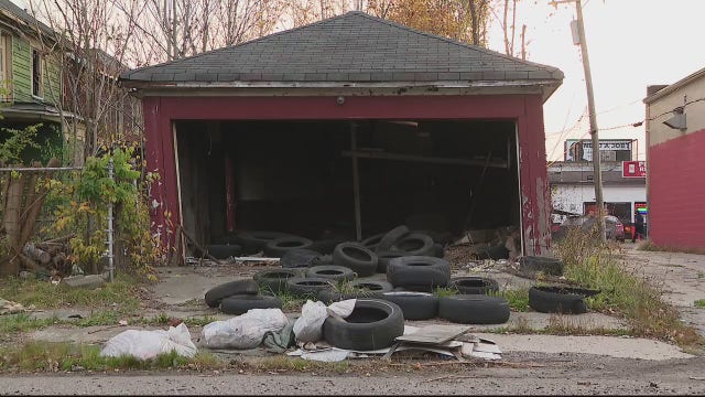 Detroit family fed up with tire dumping in west side neighborhood