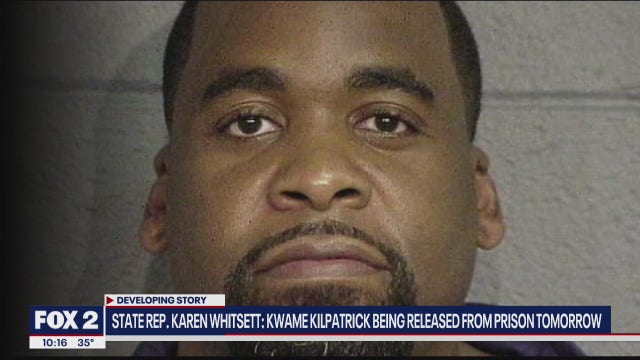 State Rep. Karen Whitsett: Kwame Kilpatrick being released from prison tomorrow