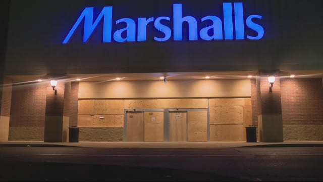 Marshalls boards up storefronts in Detroit, Dearborn in case of election unrest