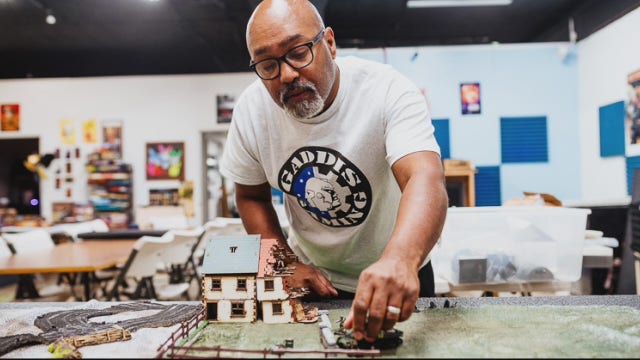 Detroit company tells story of 1st all-Black World War II tank unit in tabletop miniature game