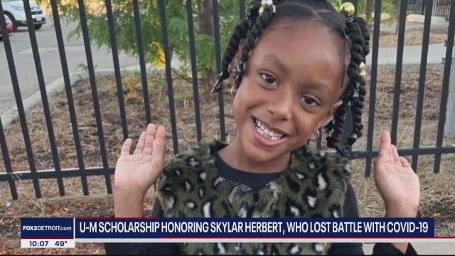 U of M scholarship created to honor Skylar Herbert, 5-year who died for COVID-19