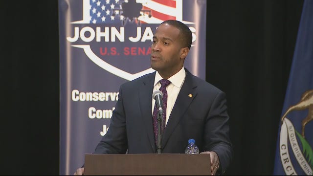 James campaign keeps litigation option open as Peters lead builds in tight Senate race