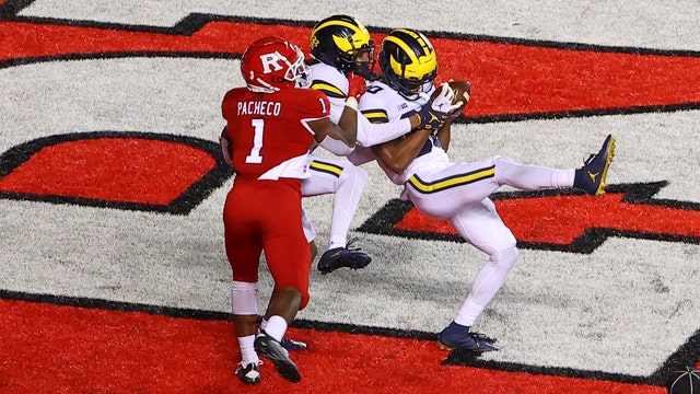 Michigan ends 3-game skid, beats Rutgers 48-42 in 3OT
