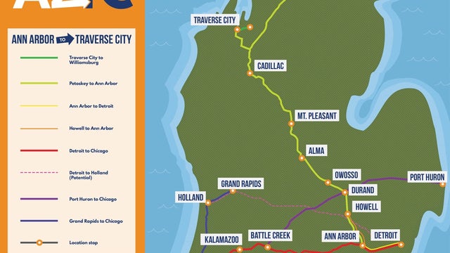 Tests for new Michigan train between Ann Arbor and Traverse City on hold