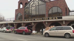 Pandemic food bank demand at St. Moses the Black in Detroit sees staggering increase