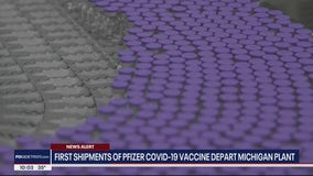 First shipment of Pfizer COVID-19 Vaccine departs from Michigan plant