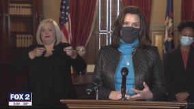 Whitmer holds COVID-19 press conference, she talked about extending unemployment, staying in on New Year’s Eve