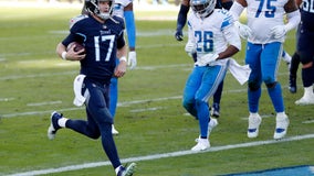 Tannehill has 5 TDs, Titans rout Lions 46-25