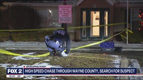 High speed chase leaves police searching for burglary suspects in Inkster