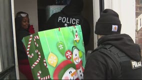 Detroit mom meets officer who helped save son's life after shooting as part of DPD's Sgt. Santa