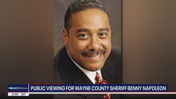 Public viewing continues Tuesday for Wayne County Sheriff Benny Napoleon
