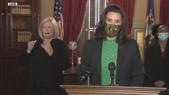 Watch: Gov. Whitmer announces plan to roll out COVID-19 vaccine in Michigan