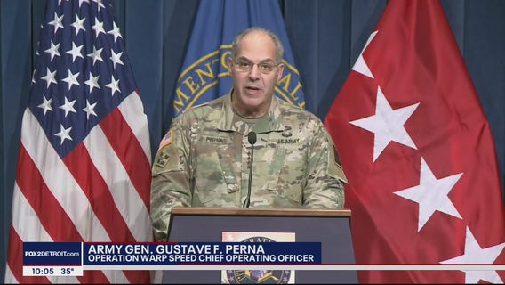 General apologizes for shortfall in vaccine shipment, 'I failed and I am adjusting'