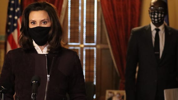 Michigan Gov. Gretchen Whitmer announces extension of order closing businesses
