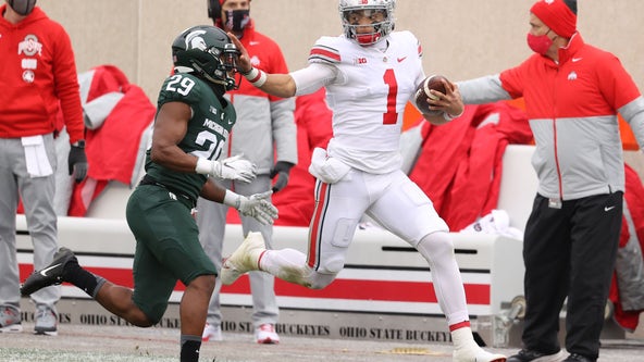 No. 3 Ohio State has no problem with Spartans in 52-12 win