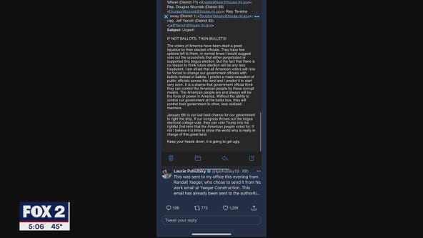 Threats made by a Pres. Trump supporter, ‘Change out government officials with bullets instead of ballots’
