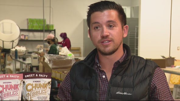 Berkley man's Chunky Nibbles sweet and salty mix is a smash hit
