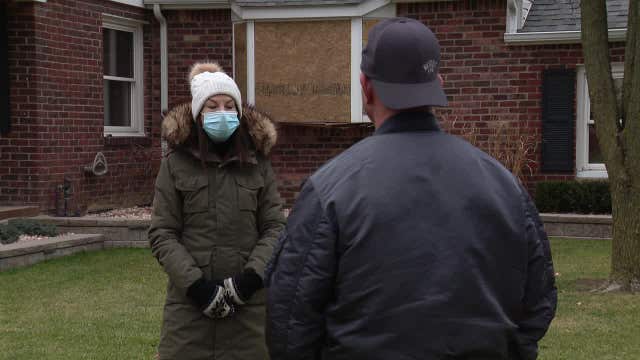 Homeowner speaks out after explosive was thrown through front window