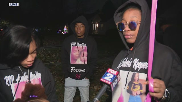 Vigil held for Detroit mother found shot to death inside burning home