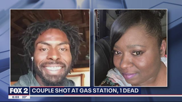 Newlyweds shot at Detroit gas station, one suspect in custody