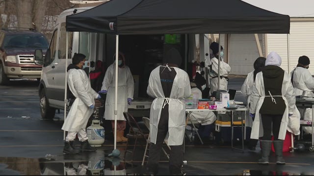 Wayne State mobile COVID-19 testing units win praise, servicing most vulnerable