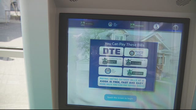 Bill kiosks around Detroit allow payments on fines, water and more