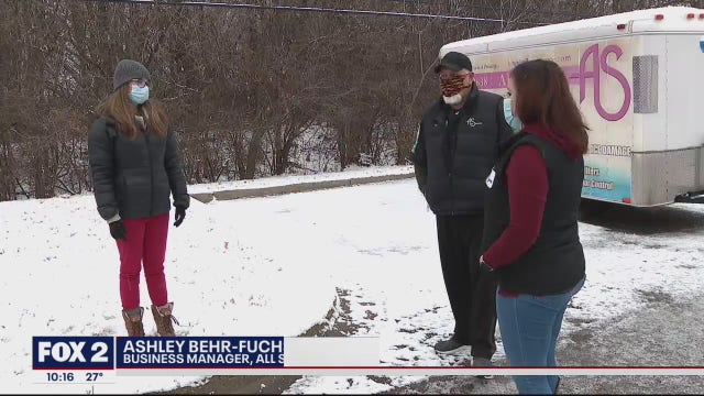 Cleaning service trailer stolen, business owners looking for help