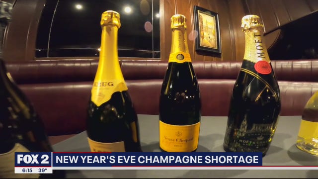 New Year's Eve champagne shortage