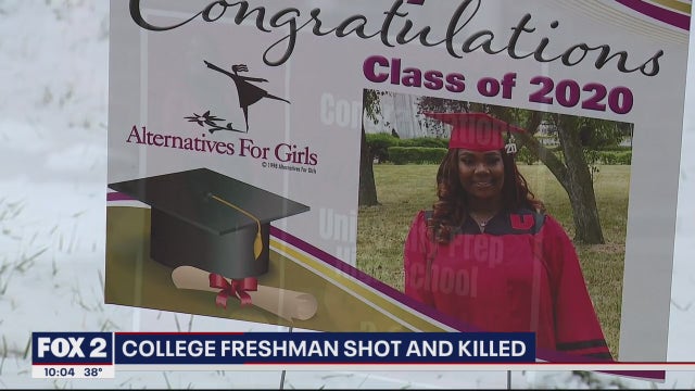 Wayne State student shot and killed in car, family seeks answers