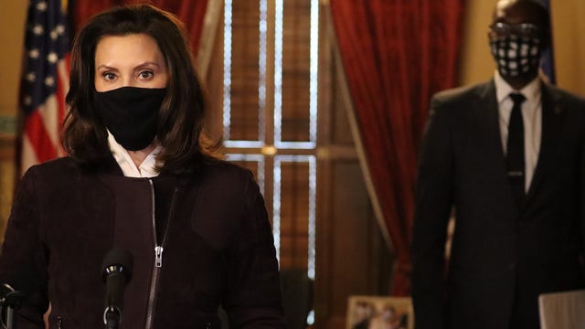 Michigan Gov. Gretchen Whitmer announces extension of order closing businesses