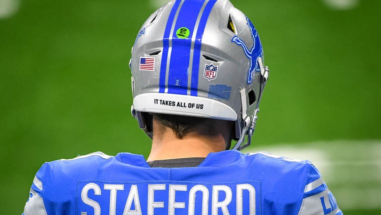 Matthew best sale stafford helmet