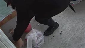 Door Dash driver steals puppy from Warren family on camera